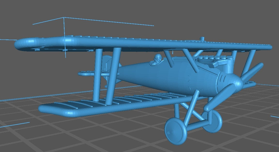 Roland D.VIb - German Air - 1:144 Scale - Great for Table Top War Games and Dioramas - Resin - wargame3d