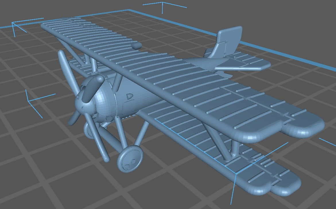 Siemens-Schuckert D.III - German Air - 1:144 Scale - Great for Table Top War Games and Dioramas - Resin - wargame3d