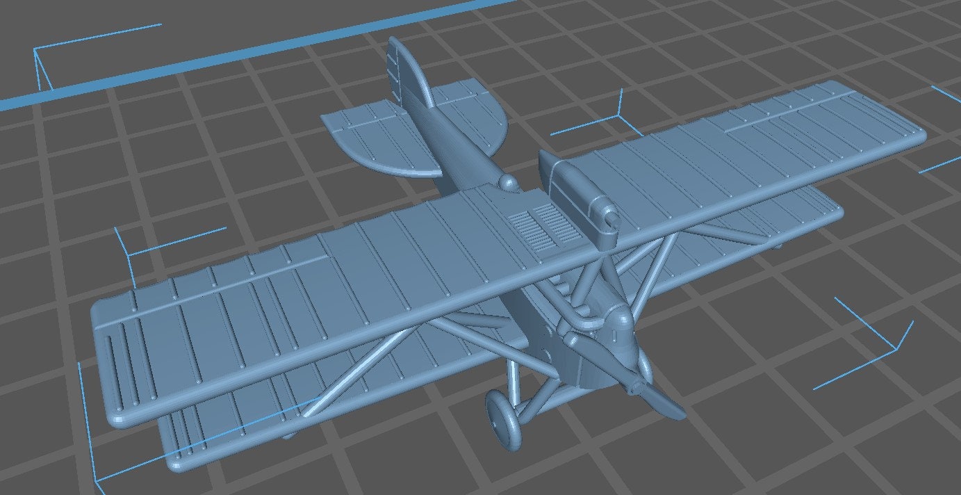 Hansa-Brandenburg D.I - Austro-Hungary Air - 1:144 Scale - Great for Table Top War Games and Dioramas - Resin - wargame3d