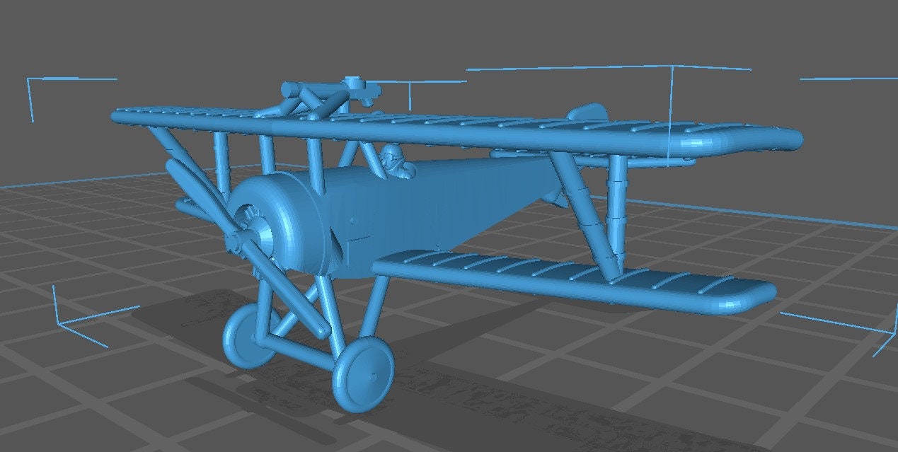 Nieuport 11 - French Air - 1:144 Scale - Great for Table Top War Games and Dioramas - Resin - wargame3d