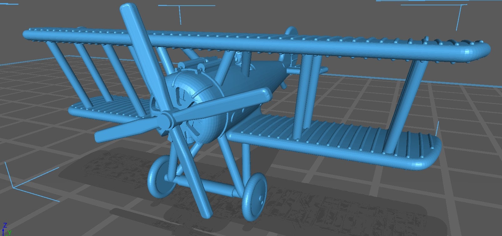 Pfalz D.VIII - German Air - 1:144 Scale - Great for Table Top War Games and Dioramas - Resin - wargame3d