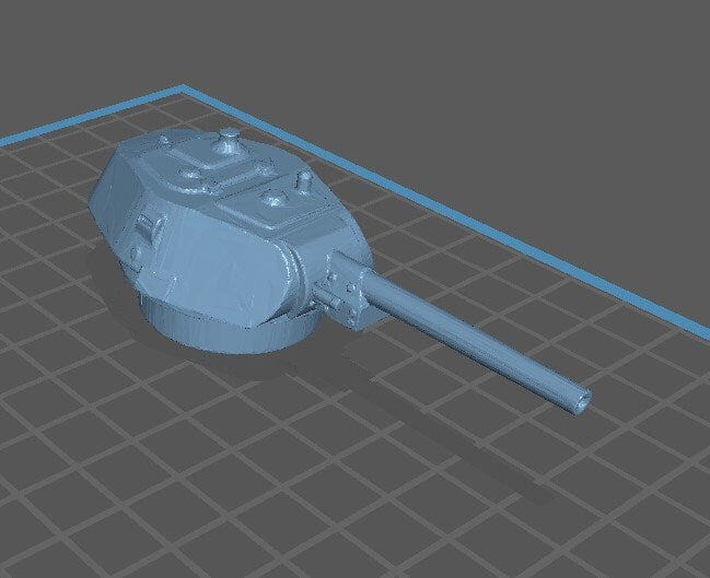 T-34 Medium Tank - Russian Army - Great for Table Top War Games and Dioramas - Resin 28mm - Eskice Miniature