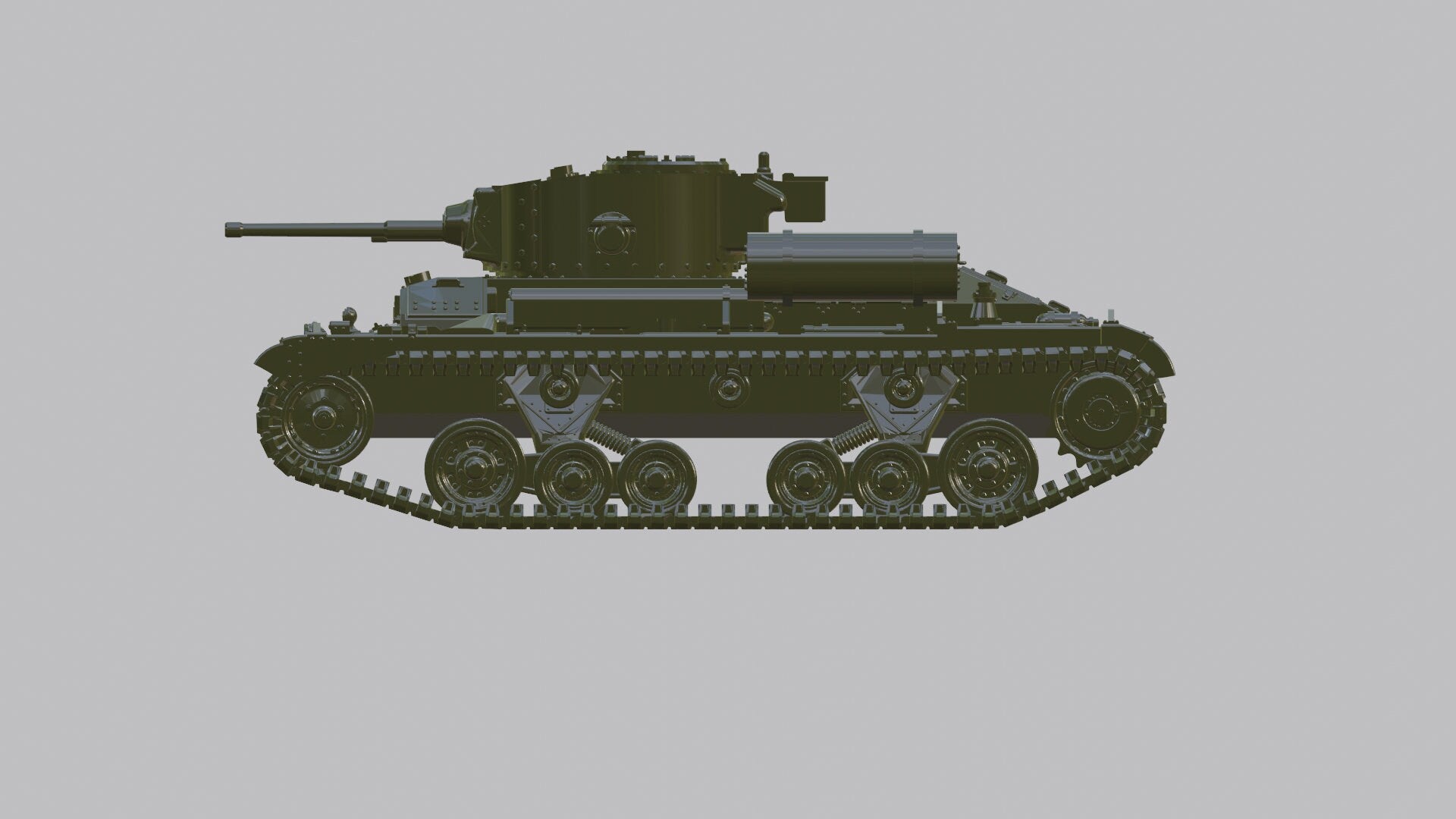 Valentine MK-V - Lend-Lease Models - UK Army - War Games and Dioramas - Resin - 28 mm scale - wargame3d