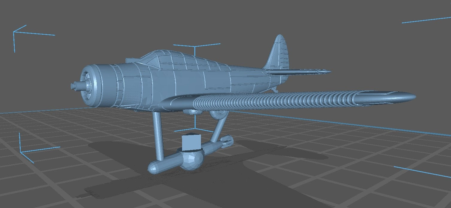 Douglas TBD Devastator - US Air - 1:200 Scale - Great for Table Top War Games and Dioramas - Resin - wargame3d