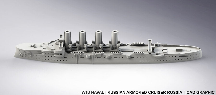 Rossia - Russian Navy - Pre Dreadnought Era - Wargaming - Axis and Allies - Naval Miniature - Warships