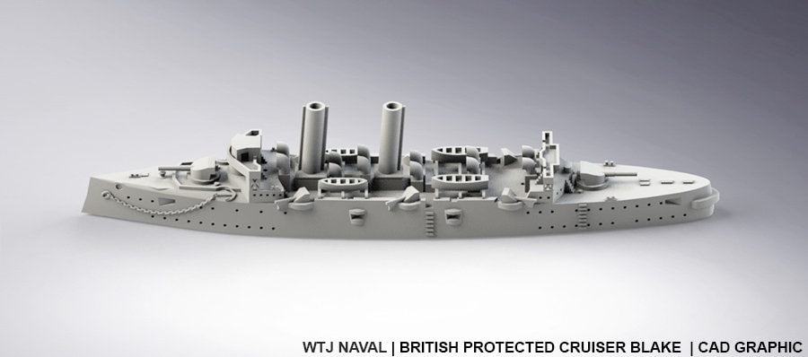 Blake - UK Royal Navy - Pre Dreadnought Era - Wargaming - Axis and Allies - Naval Miniature - Warships