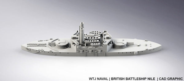 Nile - UK Royal Navy - Pre Dreadnought Era - Wargaming - Axis and Allies - Naval Miniature - Victory at Sea - Warships