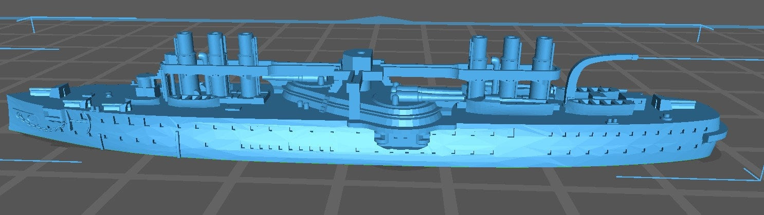 Italia - Italian Navy - Pre Dreadnought Era - Wargaming - Axis and Allies - Naval Miniature - Warships