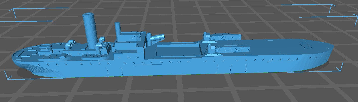 HMS Ark Royal (1914) - Royal Navy - Wargaming - Axis and Allies - Naval Miniature - Tabletop Games - Warships - C.O.B.