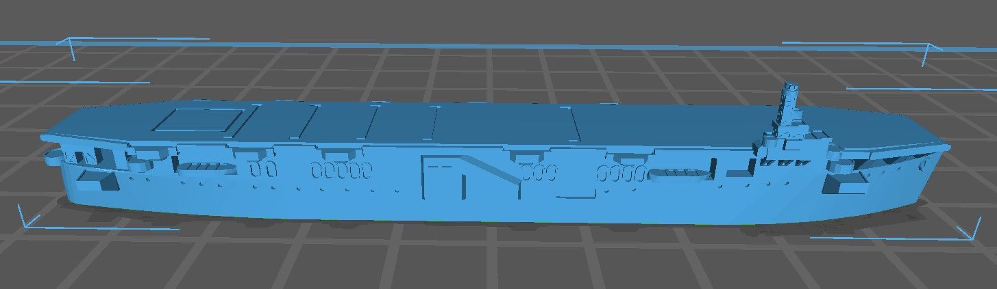 HMS Nairana - Royal Navy - Wargaming - Axis and Allies - Naval Miniature - Tabletop Games - Warships - C.O.B.