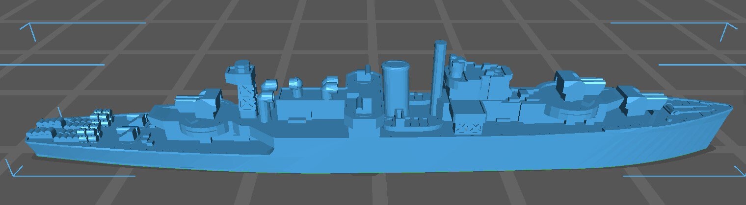 HMS Starling - Royal Navy - Wargaming - Axis and Allies - Naval Miniature - Tabletop Games - Warships - C.O.B.