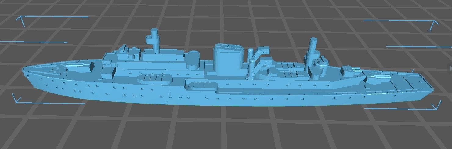 Tender - Carl Peters - German Navy - Wargaming - Axis and Allies - Naval Miniature - War Games - Warships - C.O.B.