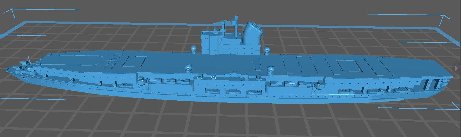 H-39 CV Conversion - German Navy - Wargaming - Axis and Allies - Naval Miniature - Warships - C.O.B.