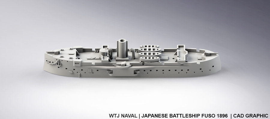 Fuso - Pre Dreadnought Era - Wargaming - Axis and Allies - Naval Miniature - Tabletop Games - Warships