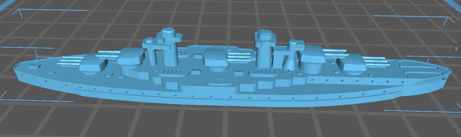 Leonardo da Vinci - Italian Navy - Wargaming - Axis & Allies - Naval Miniature - Tabletop Games - Warships - C.O.B.