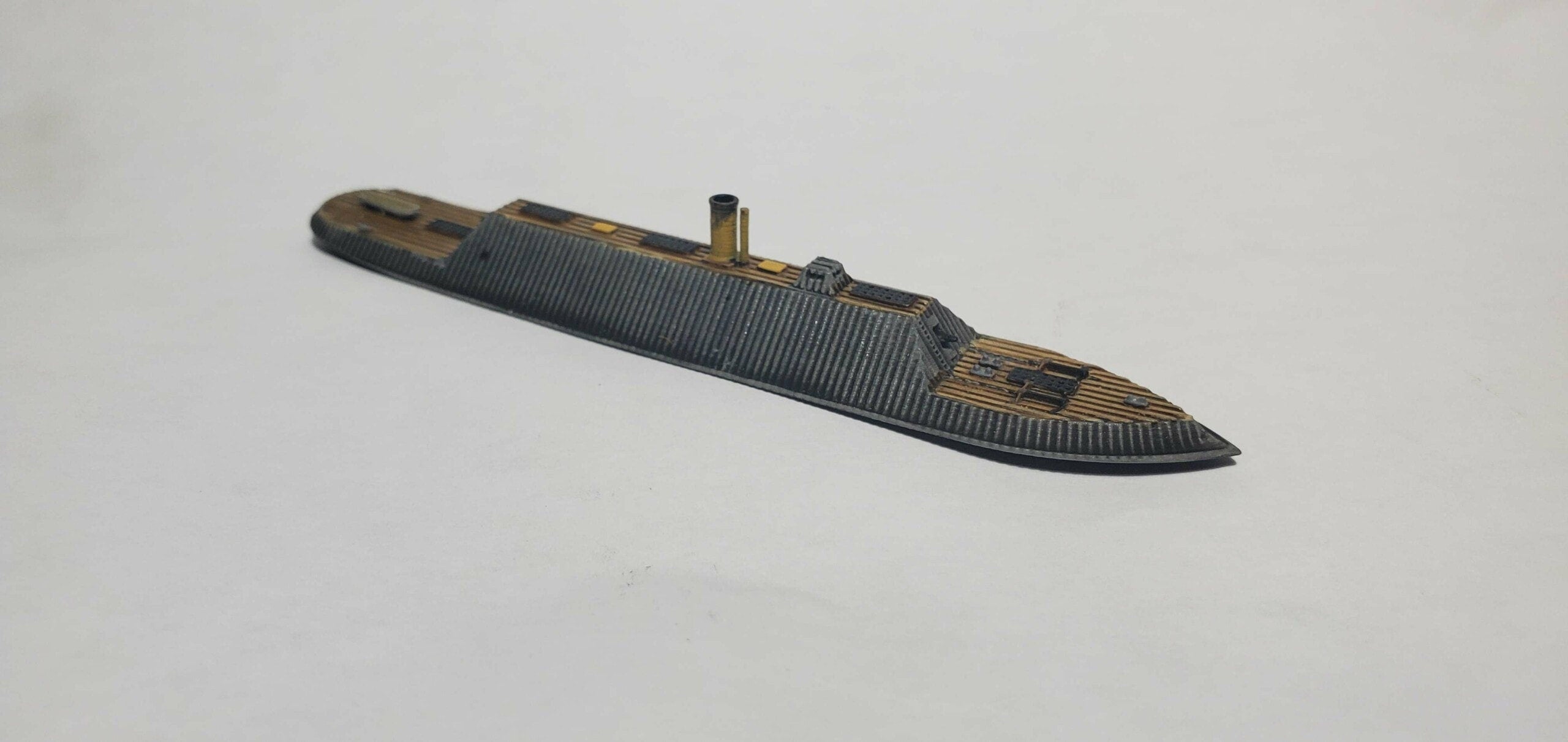 Peruvian Ironclad Loa - Ships - Sailboats - Age of Sail - War Game - Wargaming - Tabletop Games - 1:600 Scale