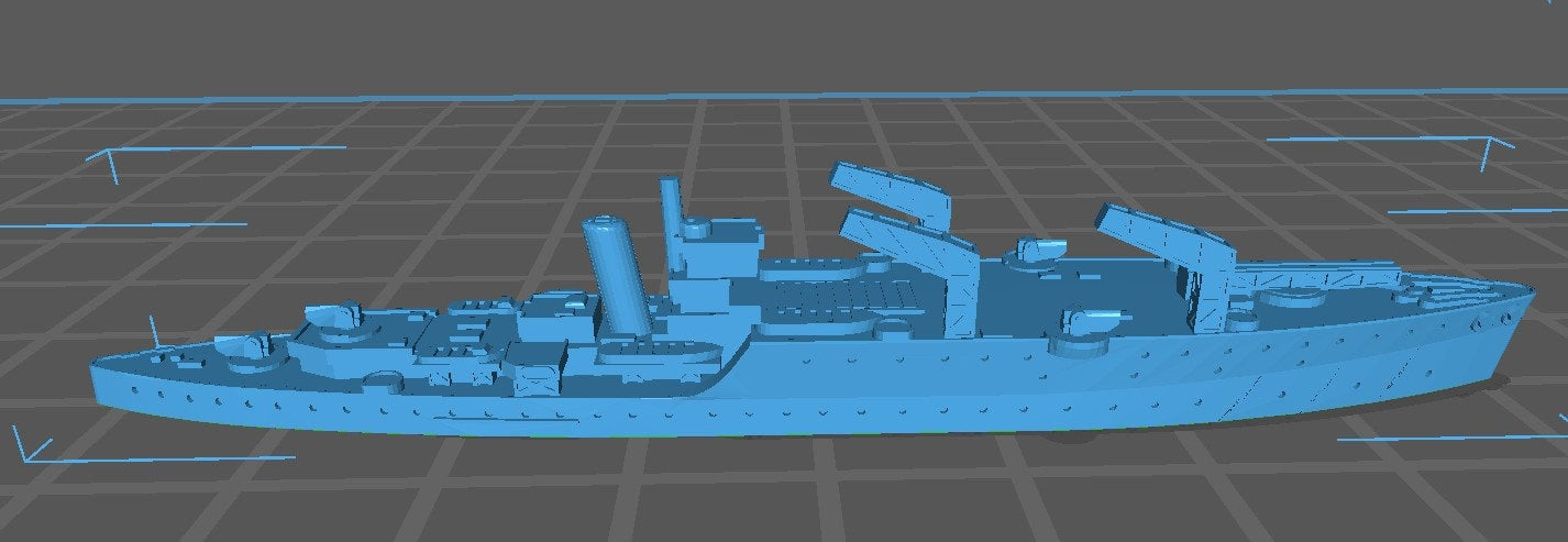 HMAS Albatross - Royal Navy - Wargaming - Axis and Allies - Naval Miniature - Tabletop Games - Warships - C.O.B.