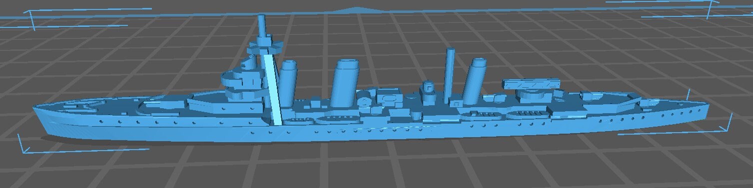 HMS Enterprise - Royal Navy - Wargaming - Axis and Allies - Naval Miniature - Tabletop Games - Warships - C.O.B.