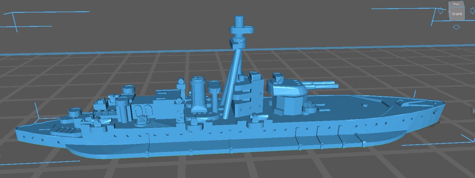 HMS Erebus - Royal Navy - Wargaming - Axis and Allies - Naval Miniature - Tabletop Games - Warships - C.O.B.