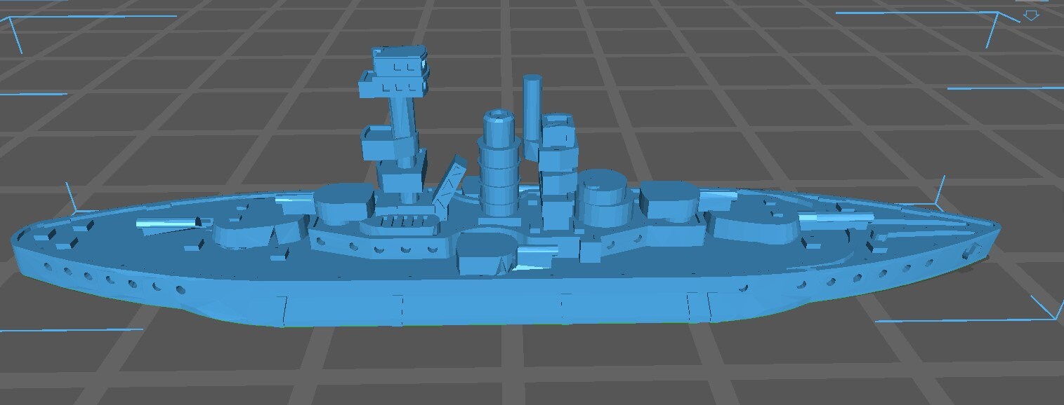 HMS Gorgon - Royal Navy - Wargaming - Axis and Allies - Naval Miniature - Tabletop Games - Warships - C.O.B.