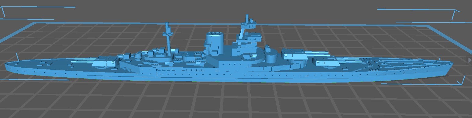 HMS Incomparable - Royal Navy - Wargaming - Axis and Allies - Naval Miniature - Tabletop Games - Warships - C.O.B.