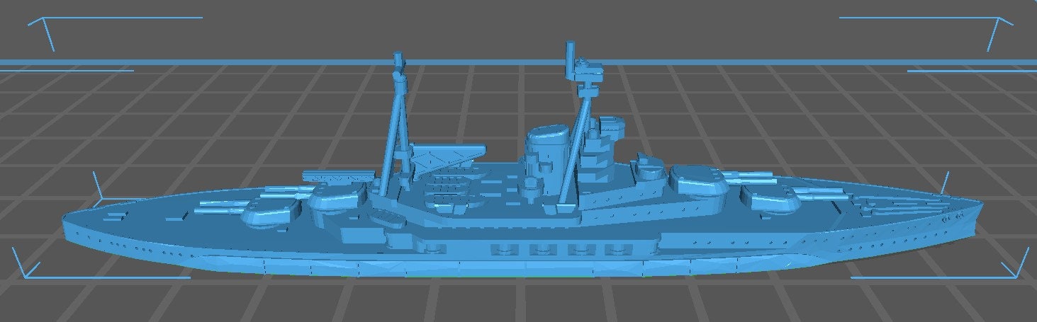 HMS Revenge - Royal Navy - Wargaming - Axis and Allies - Naval Miniature - Tabletop Games - Warships - C.O.B.