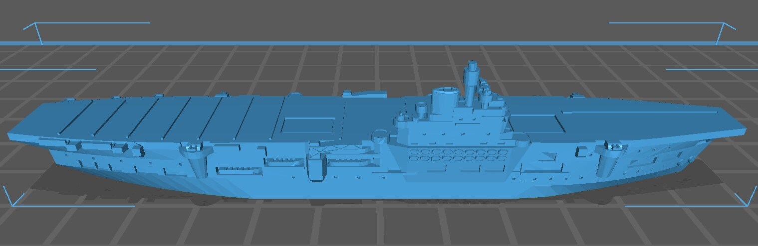 HMS Unicorn - Royal Navy - Wargaming - Axis and Allies - Naval Miniature - Tabletop Games - Warships - C.O.B.