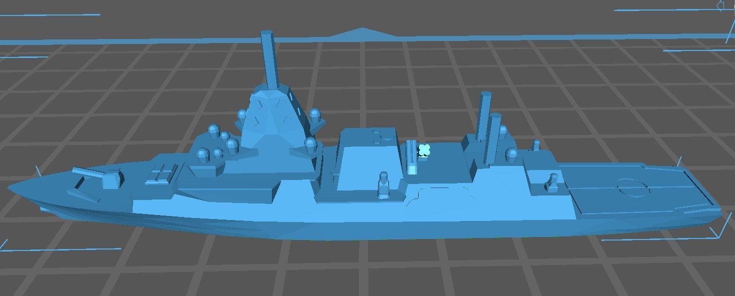 Destroyer - Hunter-Class - Australian Navy - Wargaming - Axis and Allies - Naval Miniature - Warships