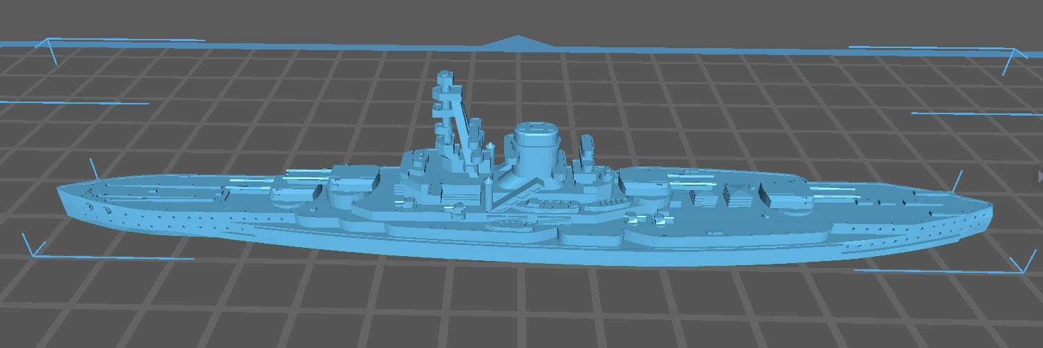 Ersatz Yorck Design - German Navy - Wargaming - Axis and Allies - Naval Miniature - War Games - Warships - C.O.B.