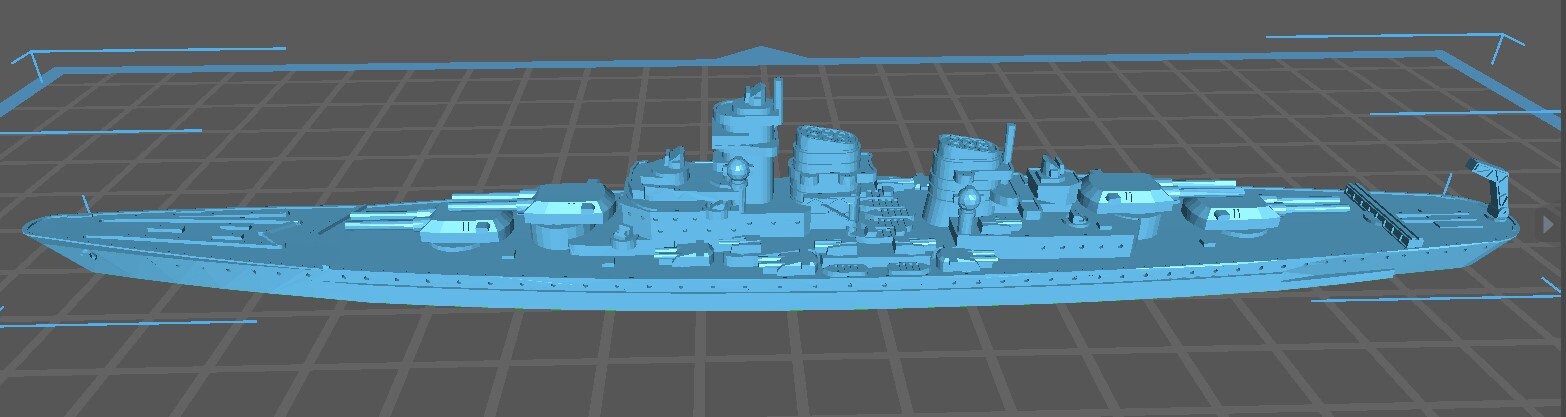 H-41 Design - German Navy - Wargaming - Axis and Allies - Naval Miniature - War Games - Warships - C.O.B.