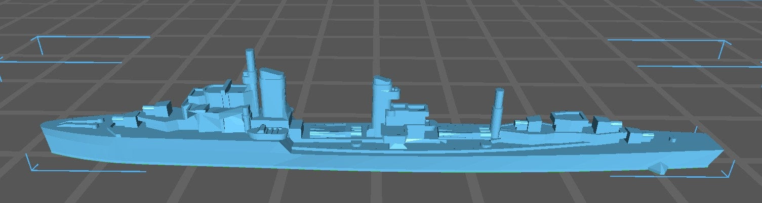 Z2 Georg Thiele - German Navy - Wargaming - Axis and Allies - Naval Miniature - Tabletop Games - Warships - C.O.B.