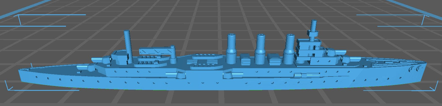 La Motte-Picquet (Class) - French Navy - Wargaming - Axis & Allies - Naval Miniature - Tabletop Games - Warships - C.O.B.