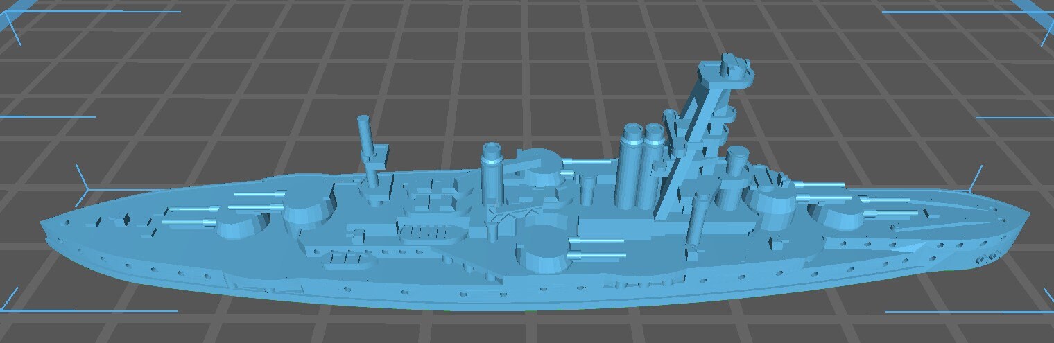 Paris - French Navy - Wargaming - Axis & Allies - Naval Miniature - Tabletop Games - Warships - C.O.B.