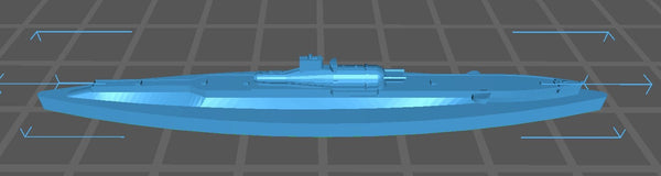 Surcouf - French Navy - Wargaming - Axis & Allies - Naval Miniature - Victory at Sea - Tabletop Games - Warships - C.O.B.