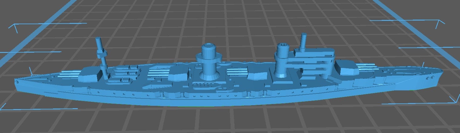 Izmail Pre-WWII - Soviet Navy - Wargaming - Axis & Allies - Naval Miniature - Warships - C.O.B.