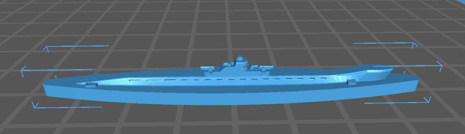 K-21 - Soviet Navy - Wargaming - Axis & Allies - Naval Miniature - Warships - C.O.B.