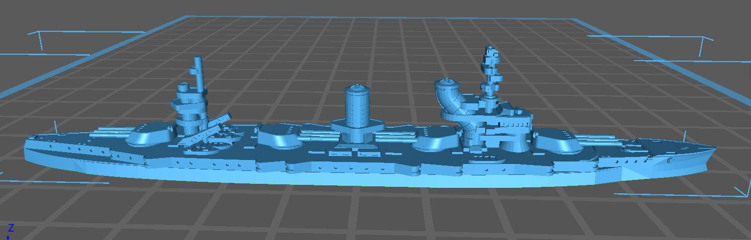 Marat - Soviet Navy - Wargaming - Axis & Allies - Naval Miniature - Warships - C.O.B.