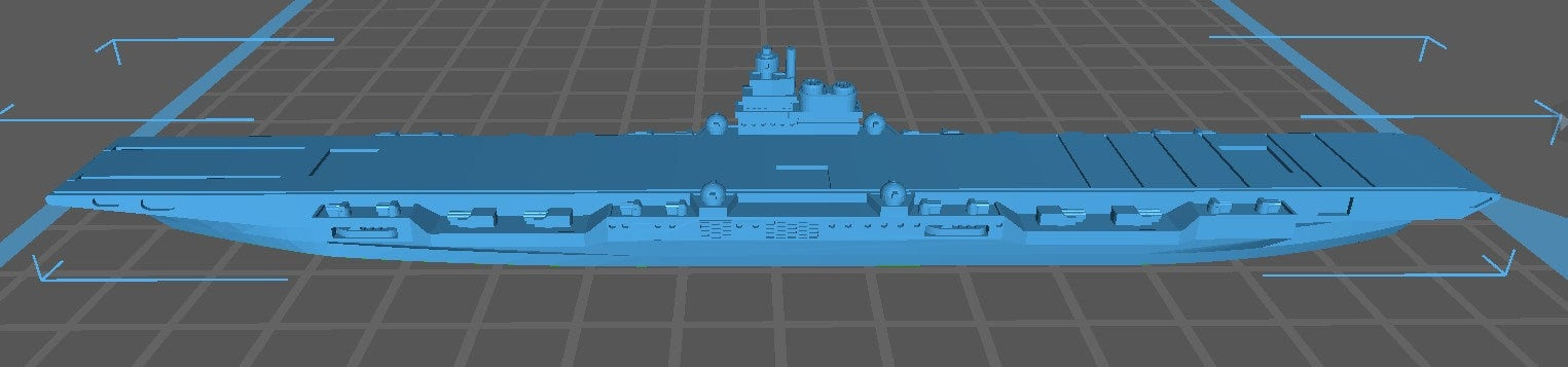 Project 69-AV (CV Conversion) - Soviet Navy - Wargaming - Axis & Allies - Naval Miniature - Warships - C.O.B.