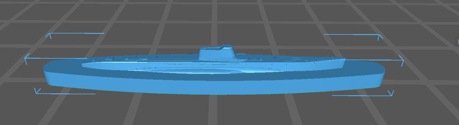 Shch 214 - Soviet Navy - Wargaming - Axis & Allies - Naval Miniature - Warships - C.O.B.