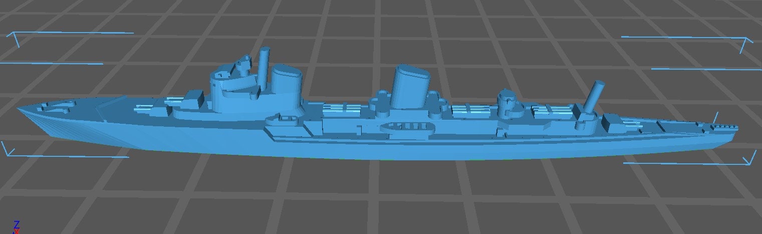 Tashkent - Soviet Navy - Wargaming - Axis & Allies - Naval Miniature - Warships - C.O.B.