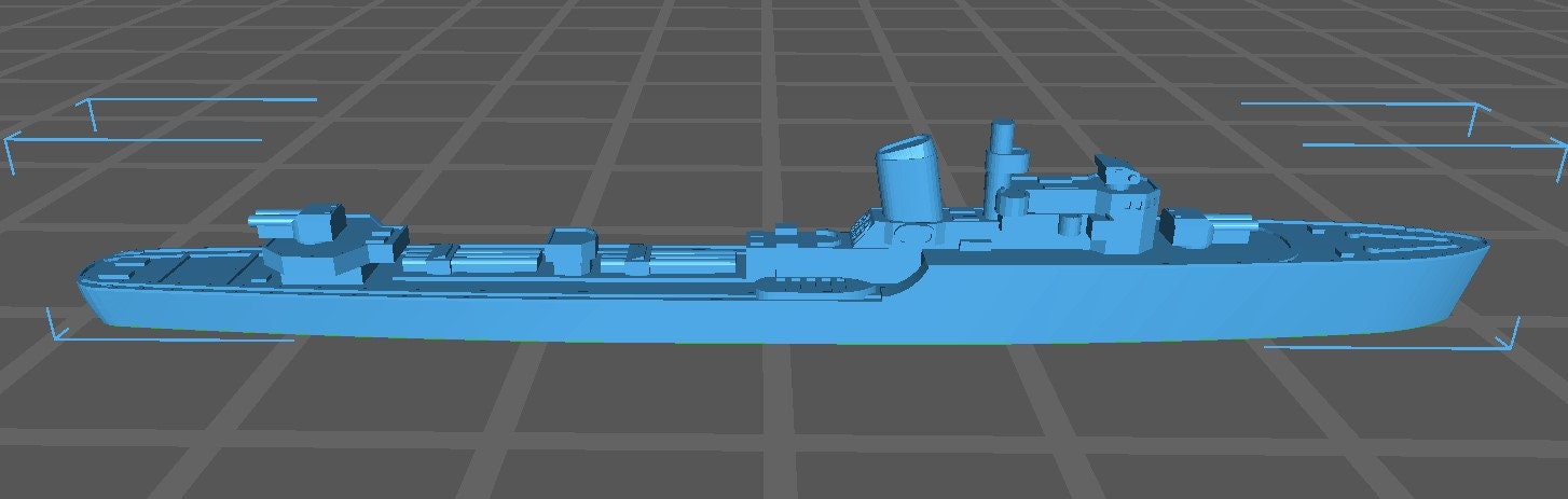 Freccia - Italian Navy - Wargaming - Axis & Allies - Naval Miniature - Tabletop Games - Warships - C.O.B.