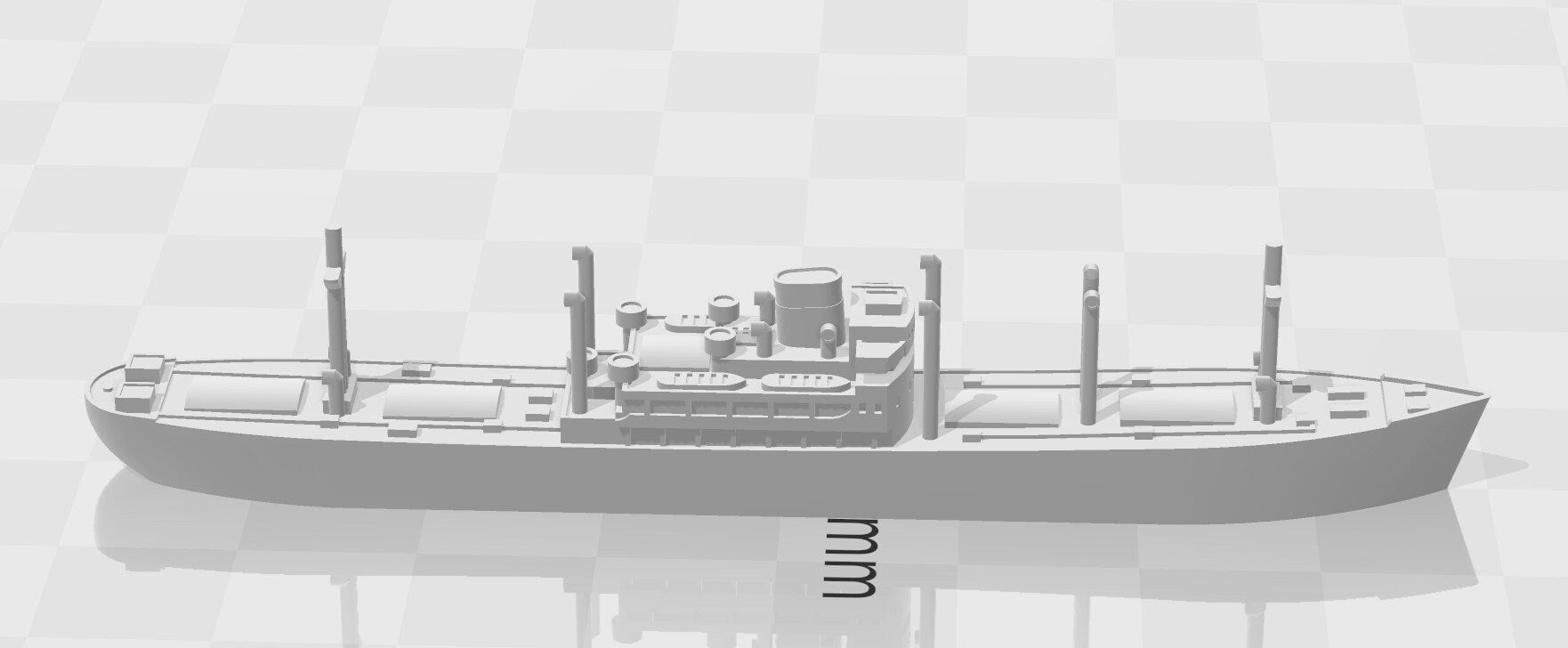 Pietro Orseolo - Italian Navy - Wargaming - Axis & Allies - Naval Miniature - Tabletop Games - Warships - C.O.B.