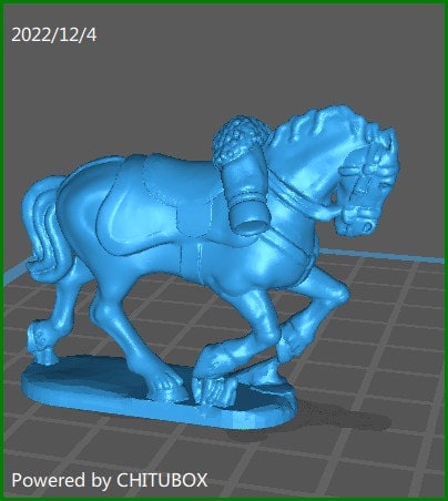 British Lc Officer Horse (Charging) - 1 Mini - 28 mm Scale - Great for Tabletop War Games And Dioramas - Historical Wargaming - Resin