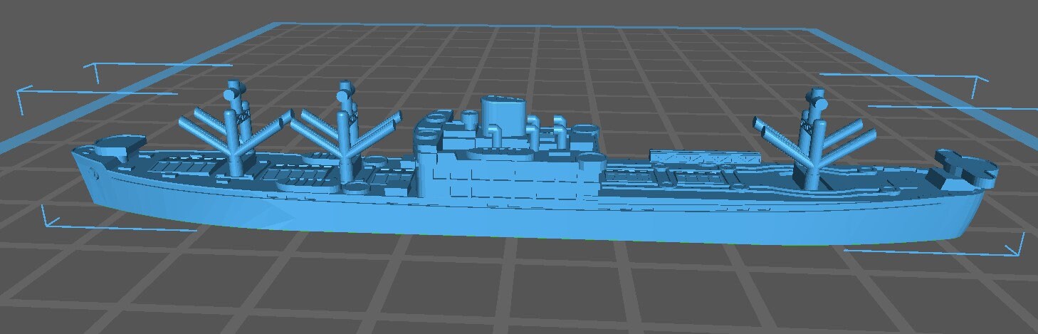 Kamikawa Maru - IJN - Wargaming - Axis & Allies - Naval Miniature - Tabletop Games - Warships - C.O.B.