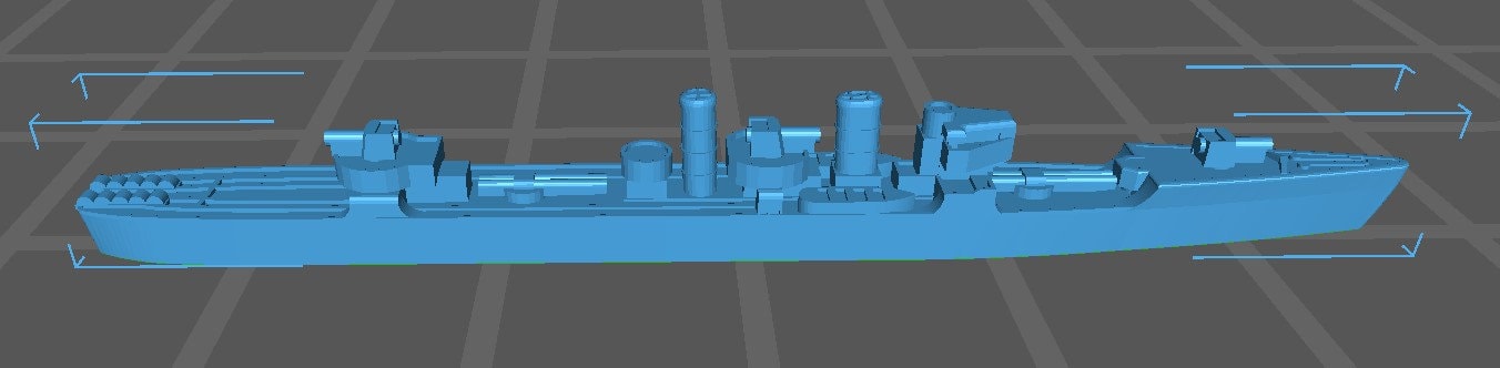 Momi - IJN - Wargaming - Axis & Allies - Naval Miniature - Tabletop Games - Warships - C.O.B.