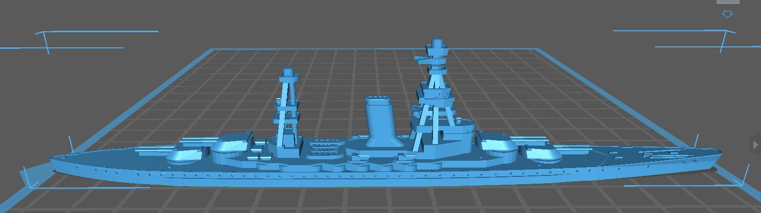 Number 13 Class BB - IJN - Wargaming - Axis & Allies - Naval Miniature - Tabletop Games - Warships - C.O.B.