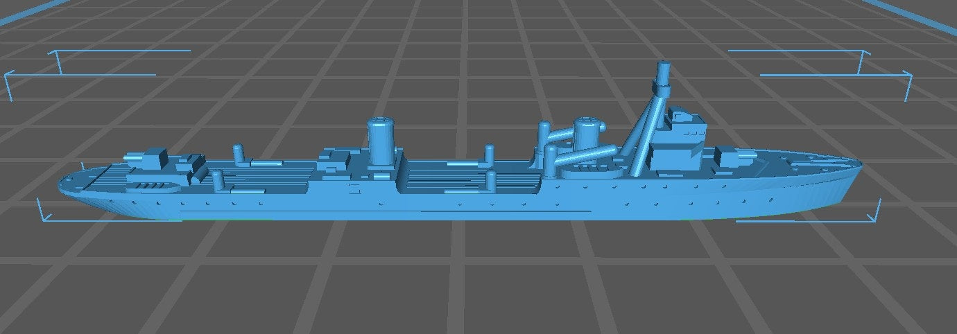 Le Gladiateur - French Navy - Wargaming - Axis & Allies - Naval Miniature - Tabletop Games - Warships - C.O.B.