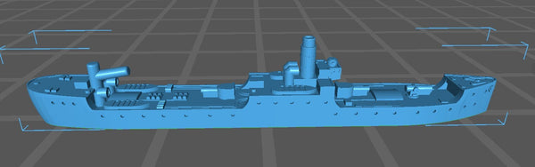 Tahure - French Navy - Wargaming - Axis & Allies - Naval Miniature - Victory at Sea - Tabletop Games - Warships - C.O.B.