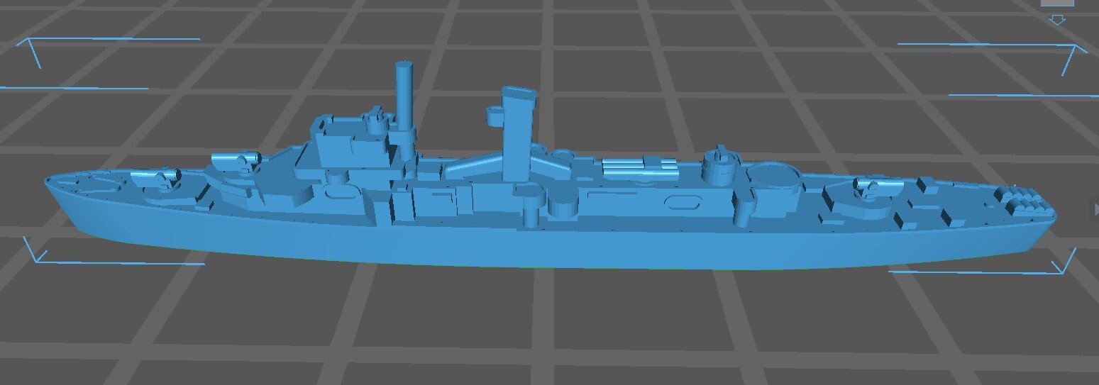 USS England - United States Navy - USN - Wargaming - Axis & Allies - Naval Miniature - Tabletop Games - Warships - C.O.B.