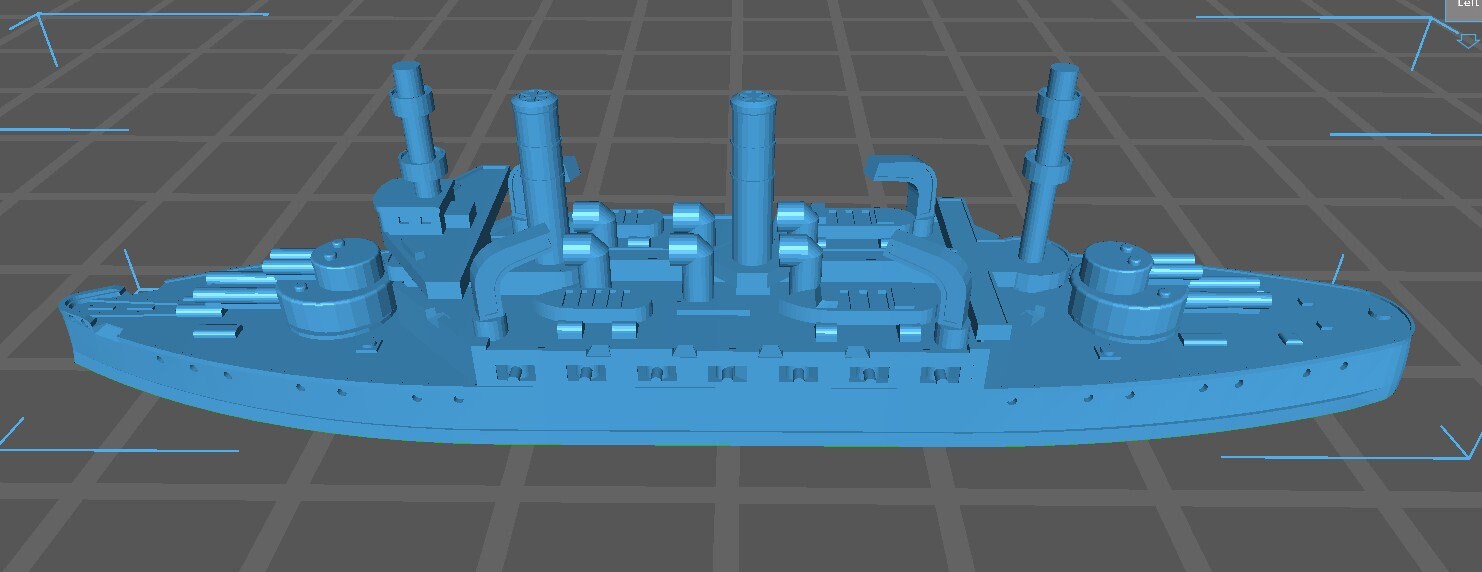 USS Kentucky BB-6 - USN - Wargaming - Axis & Allies - Naval Miniature - Tabletop Games - Warships - C.O.B.